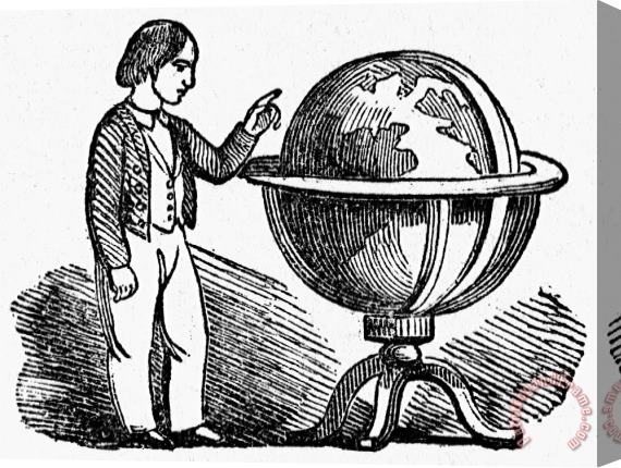 Others Globe, 19th Century Stretched Canvas Print / Canvas Art