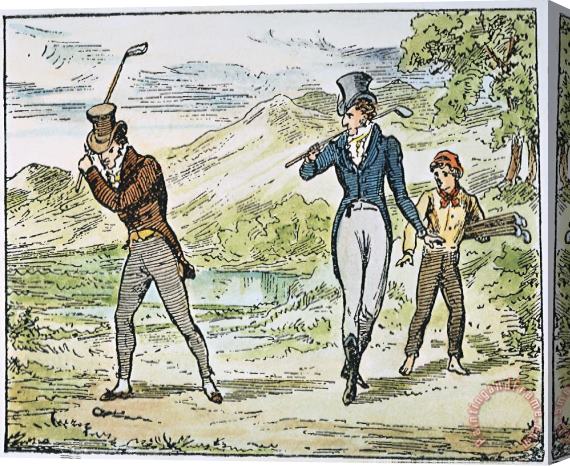 Others GOLF: SAINT ANDREWS, c1800 Stretched Canvas Print / Canvas Art
