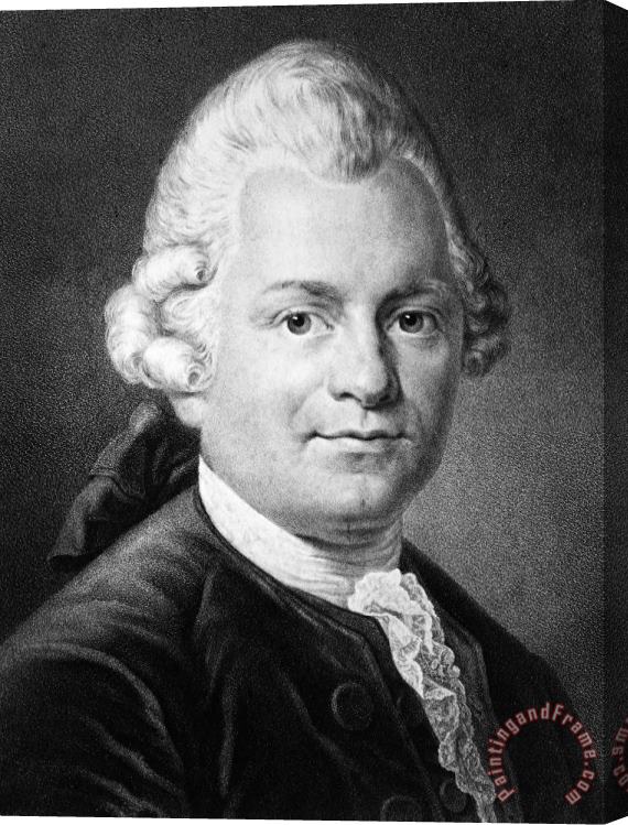 Others Gotthold Ephraim Lessing Stretched Canvas Painting / Canvas Art