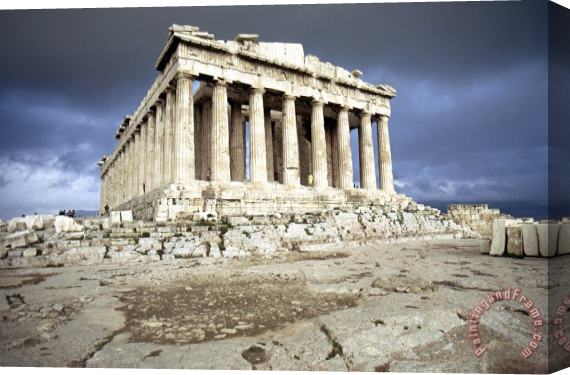 Others Greece: Parthenon Stretched Canvas Print / Canvas Art