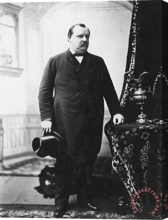 Others Grover Cleveland Stretched Canvas Print / Canvas Art