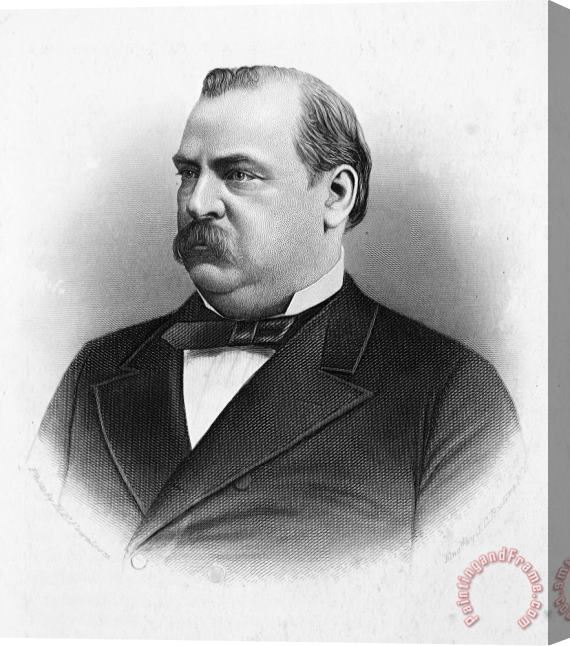Others Grover Cleveland Stretched Canvas Print / Canvas Art