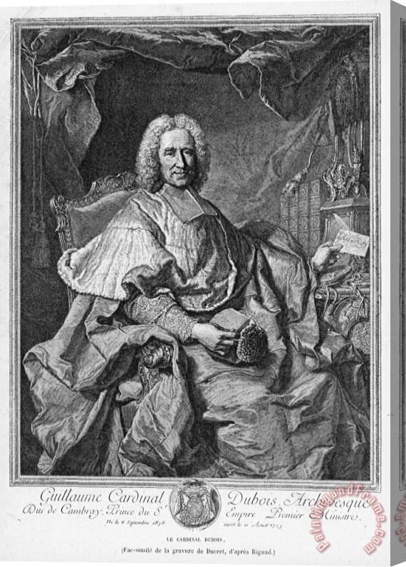 Others Guillaume Dubois (1656-1723) Stretched Canvas Print / Canvas Art