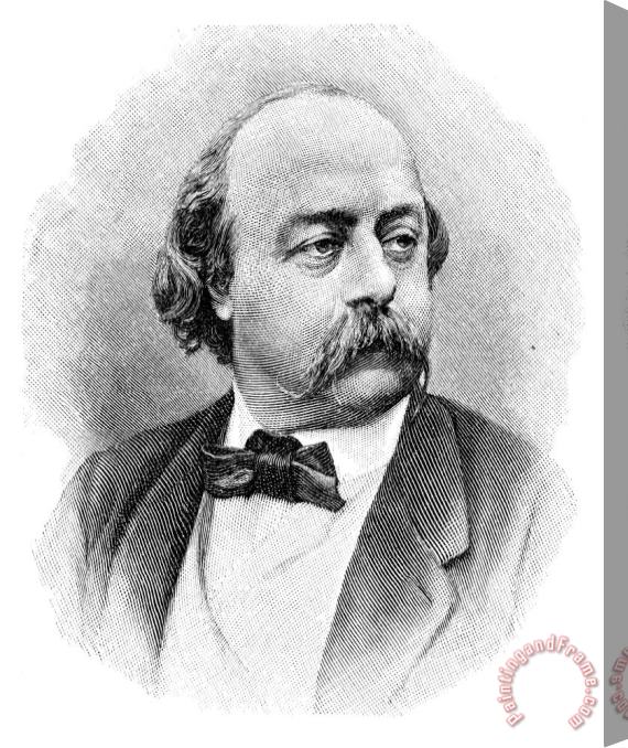 Others Gustave Flaubert (1821-1880) Stretched Canvas Painting / Canvas Art