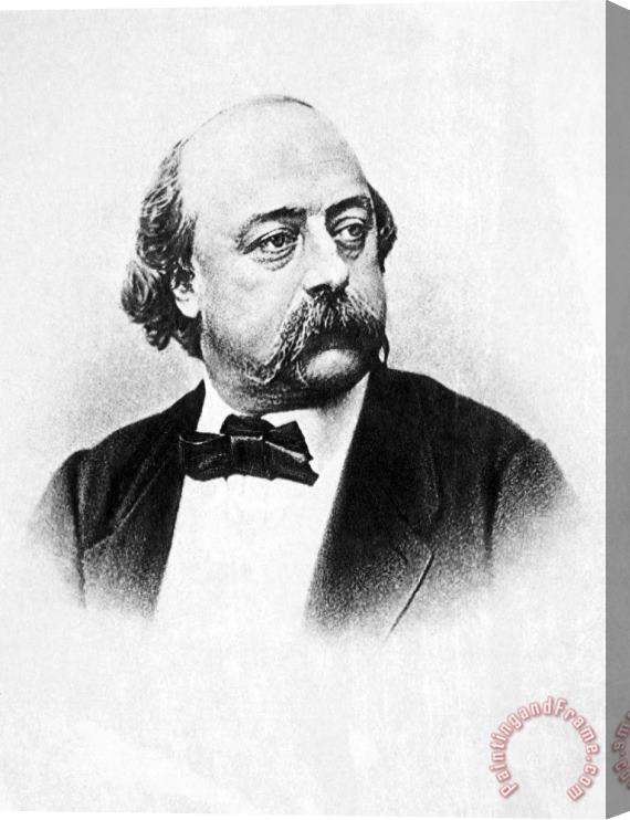 Others Gustave Flaubert (1821-1880) Stretched Canvas Painting / Canvas Art