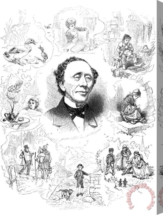 Others Hans Christian Andersen Stretched Canvas Painting / Canvas Art