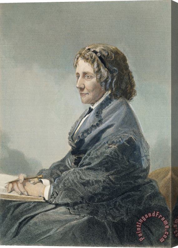 Others Harriet Beecher Stowe Stretched Canvas Painting / Canvas Art