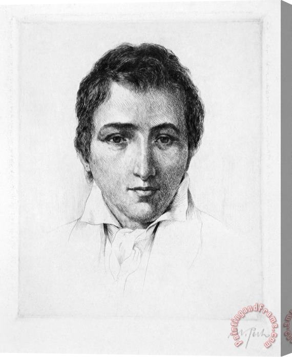 Others Heinrich Heine (1797-1856) Stretched Canvas Painting / Canvas Art