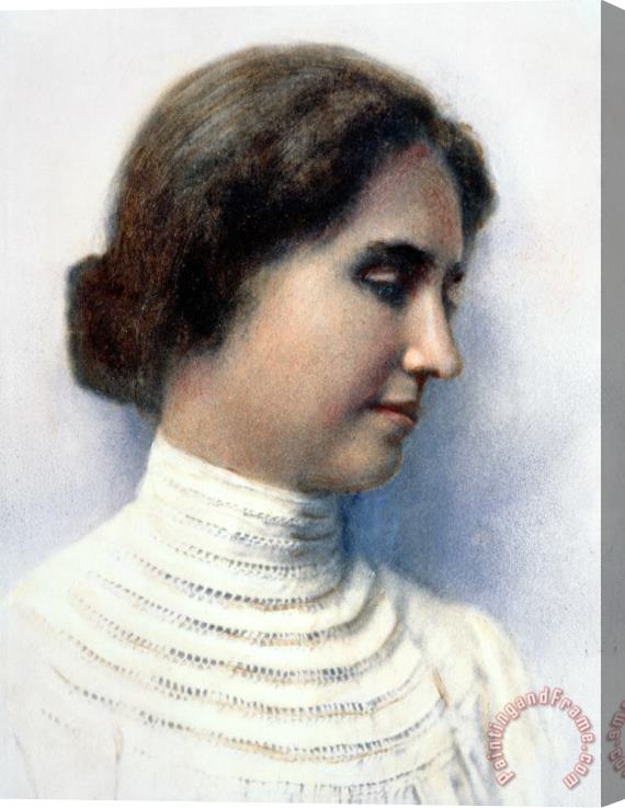 Others Helen Keller (1880-1968) Stretched Canvas Print / Canvas Art