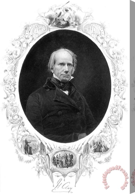 Others Henry Clay (1777-1852) Stretched Canvas Painting / Canvas Art