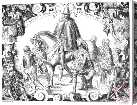 Others Henry IIi (1551-1589) Stretched Canvas Print / Canvas Art