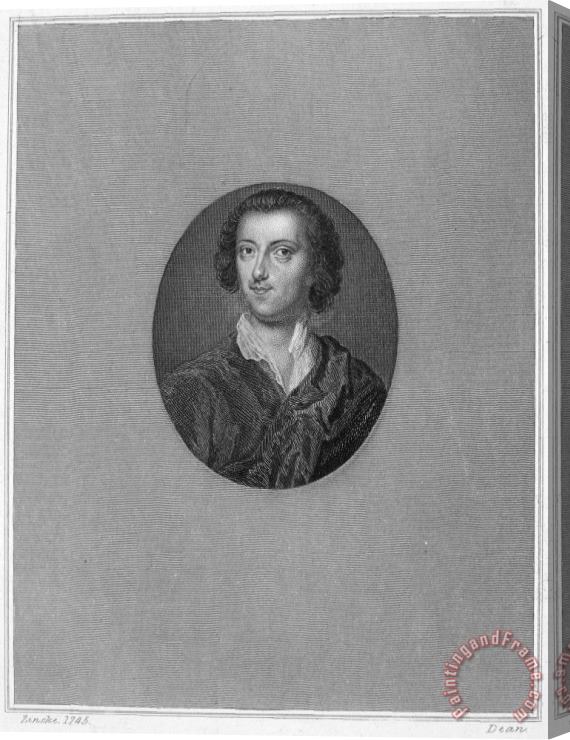 Others Horace Walpole (1717-1797) Stretched Canvas Painting / Canvas Art