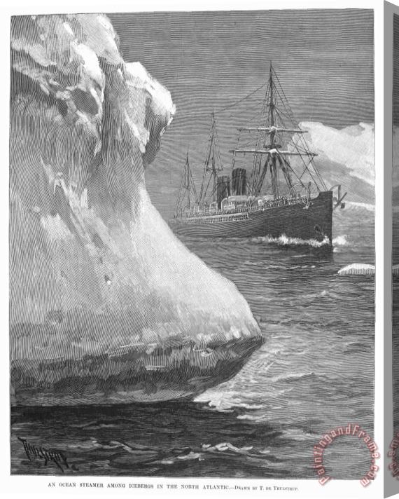 Others Iceberg, 1890 Stretched Canvas Print / Canvas Art