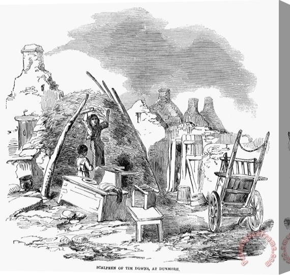 Others Irish Potato Famine, 1846-7 Stretched Canvas Painting / Canvas Art