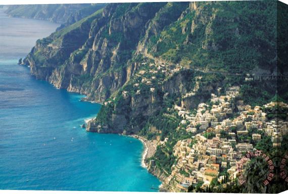 Others Italy Positano Stretched Canvas Print / Canvas Art