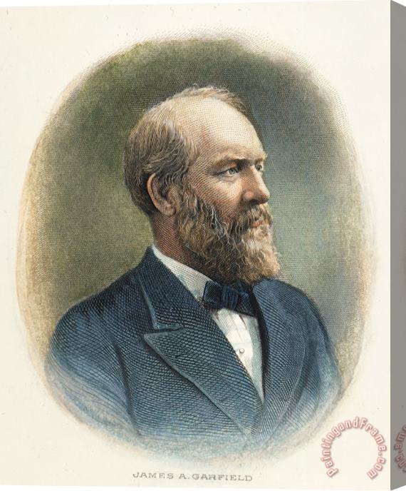 Others James A. Garfield (1831-1881) Stretched Canvas Painting / Canvas Art