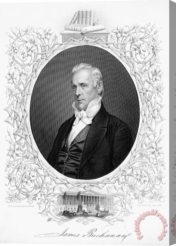 Others James Buchanan (1791-1968) Stretched Canvas Print / Canvas Art