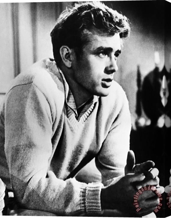 Others James Dean (1931-1955) Stretched Canvas Painting / Canvas Art