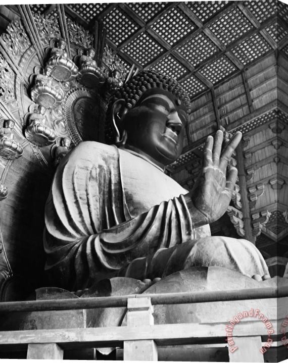 Others Japan: Nara: Daibutsu Stretched Canvas Painting / Canvas Art