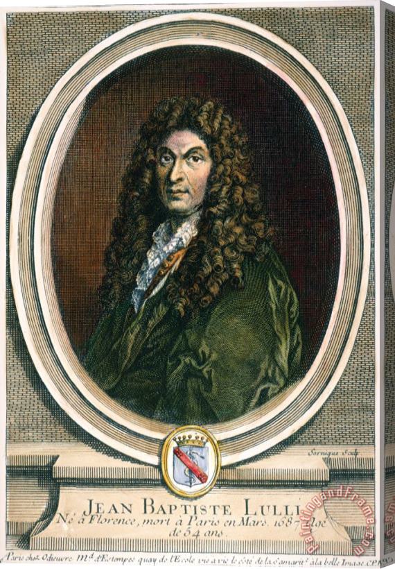 Others Jean Baptiste Lully Stretched Canvas Print / Canvas Art