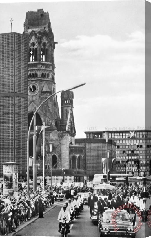 Others J.f.k. In Berlin, 1963 Stretched Canvas Print / Canvas Art