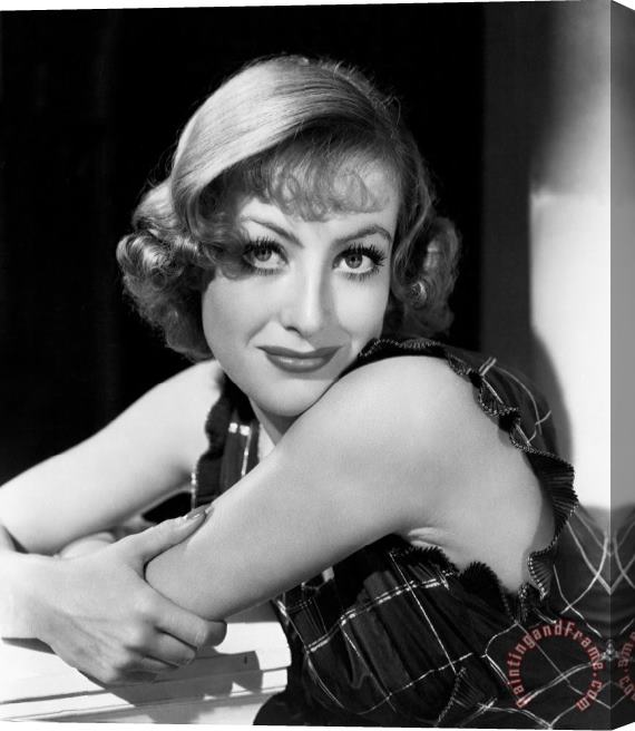 Others Joan Crawford (1905-1977) Stretched Canvas Print / Canvas Art