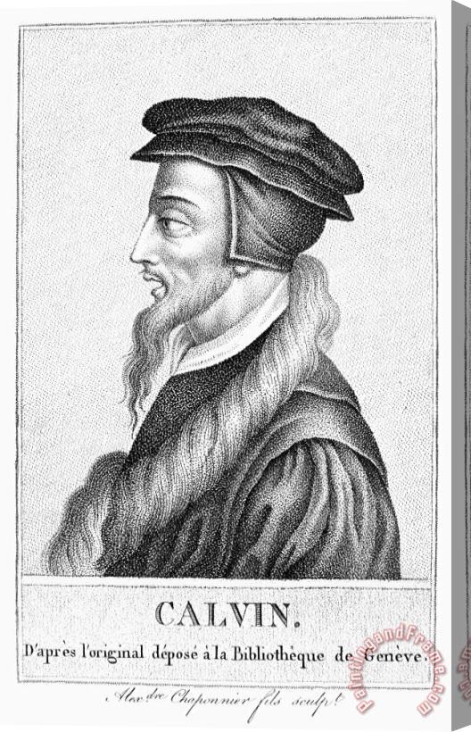 Others John Calvin (1509-1564) Stretched Canvas Print / Canvas Art