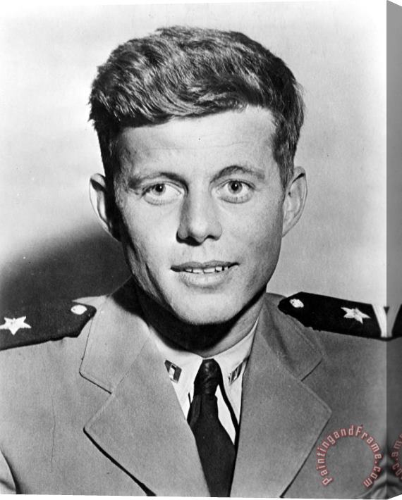 Others John Fitzgerald Kennedy Stretched Canvas Print / Canvas Art