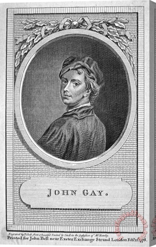 Others John Gay (1685-1732) Stretched Canvas Print / Canvas Art