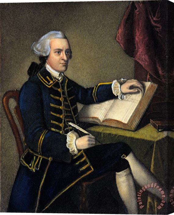Others John Hancock (1737-1793) Stretched Canvas Painting / Canvas Art
