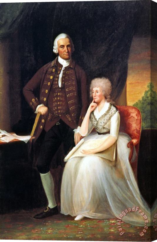 Others John Hancock (1737-1793) Stretched Canvas Painting / Canvas Art