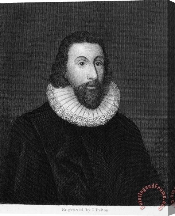 Others John Winthrop (1588-1649) Stretched Canvas Print / Canvas Art