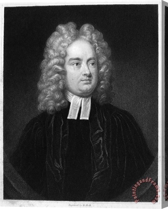 Others Jonathan Swift (1667-1745) Stretched Canvas Print / Canvas Art