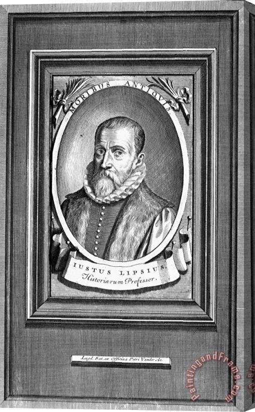 Others Justus Lipsius (1547-1606) Stretched Canvas Painting / Canvas Art