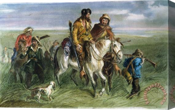 Others Kansas-nebraska Act, 1856 Stretched Canvas Painting / Canvas Art