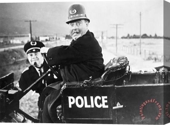 Others Keystone Cops Stretched Canvas Print / Canvas Art