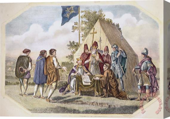 Others King John: Magna Carta Stretched Canvas Print / Canvas Art