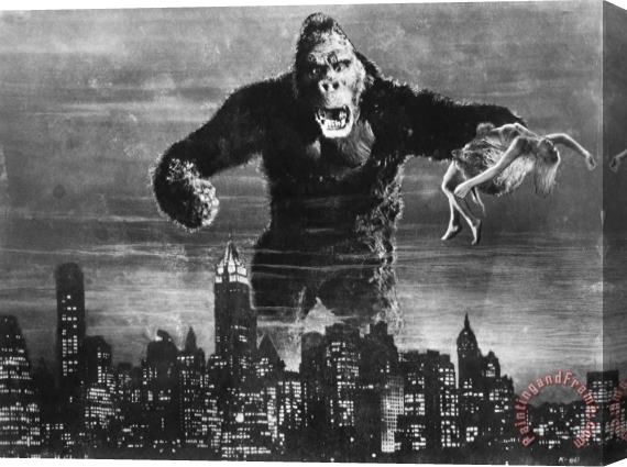Others King Kong, 1933 Stretched Canvas Painting / Canvas Art