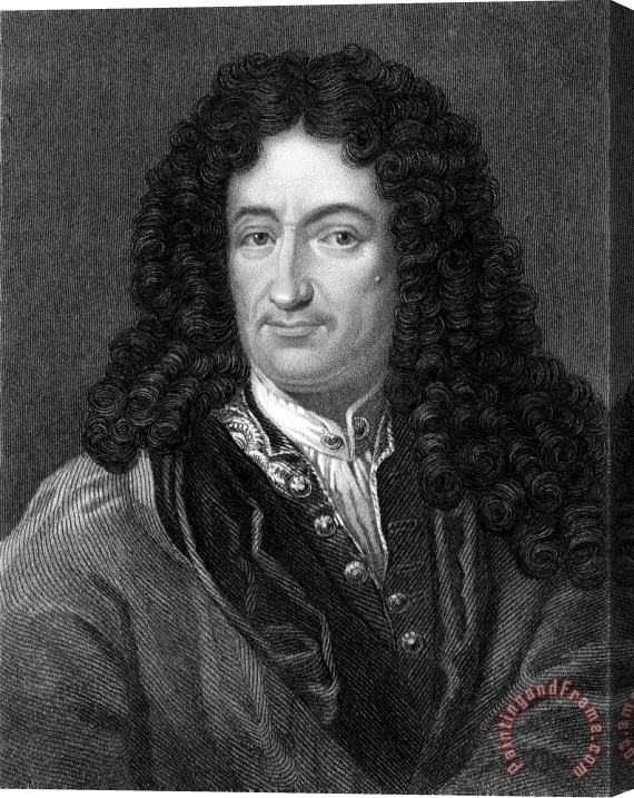 Others Leibniz (1646-1716) Stretched Canvas Print / Canvas Art