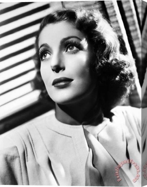 Others Loretta Young (1913-2000) Stretched Canvas Print / Canvas Art