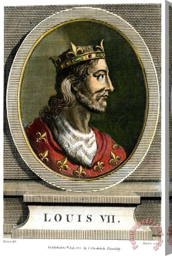 Others Louis Vii (1121?-1180) Stretched Canvas Print / Canvas Art