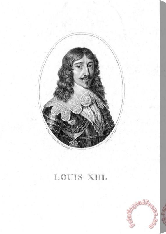 Others Louis Xiii (1601-1643) Stretched Canvas Print / Canvas Art
