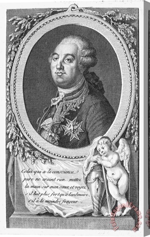 Others Louis Xvi (1754-1793) Stretched Canvas Print / Canvas Art