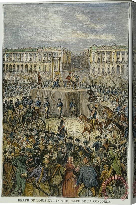 Others Louis Xvi: Execution, 1793 Stretched Canvas Painting / Canvas Art