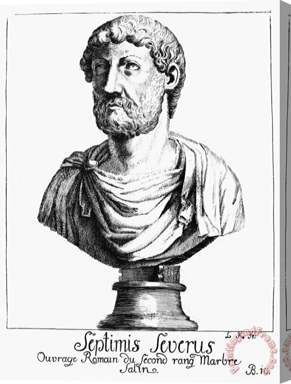 Others Lucius Septimius Severus Stretched Canvas Print / Canvas Art