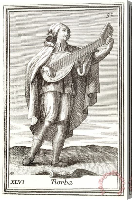 Others Lute, 1723 Stretched Canvas Print / Canvas Art