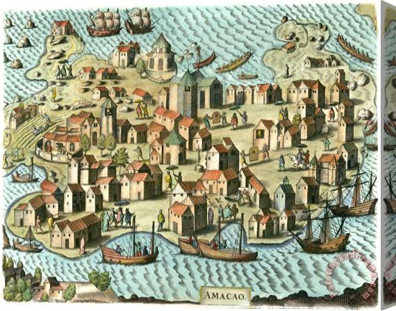 Others Macao Colony, 1598 Stretched Canvas Print / Canvas Art