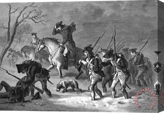 Others March To Valley Forge, 1777 Stretched Canvas Print / Canvas Art