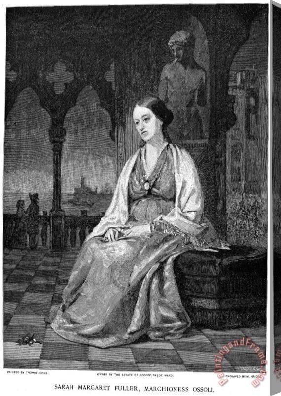Others Margaret Fuller (1810-1850) Stretched Canvas Print / Canvas Art