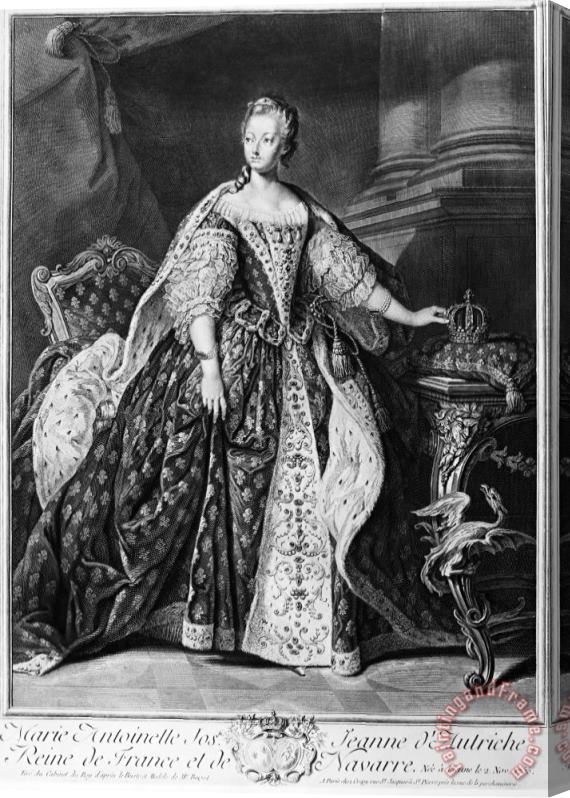Others Marie Antoinette (1755-1793) Stretched Canvas Print / Canvas Art